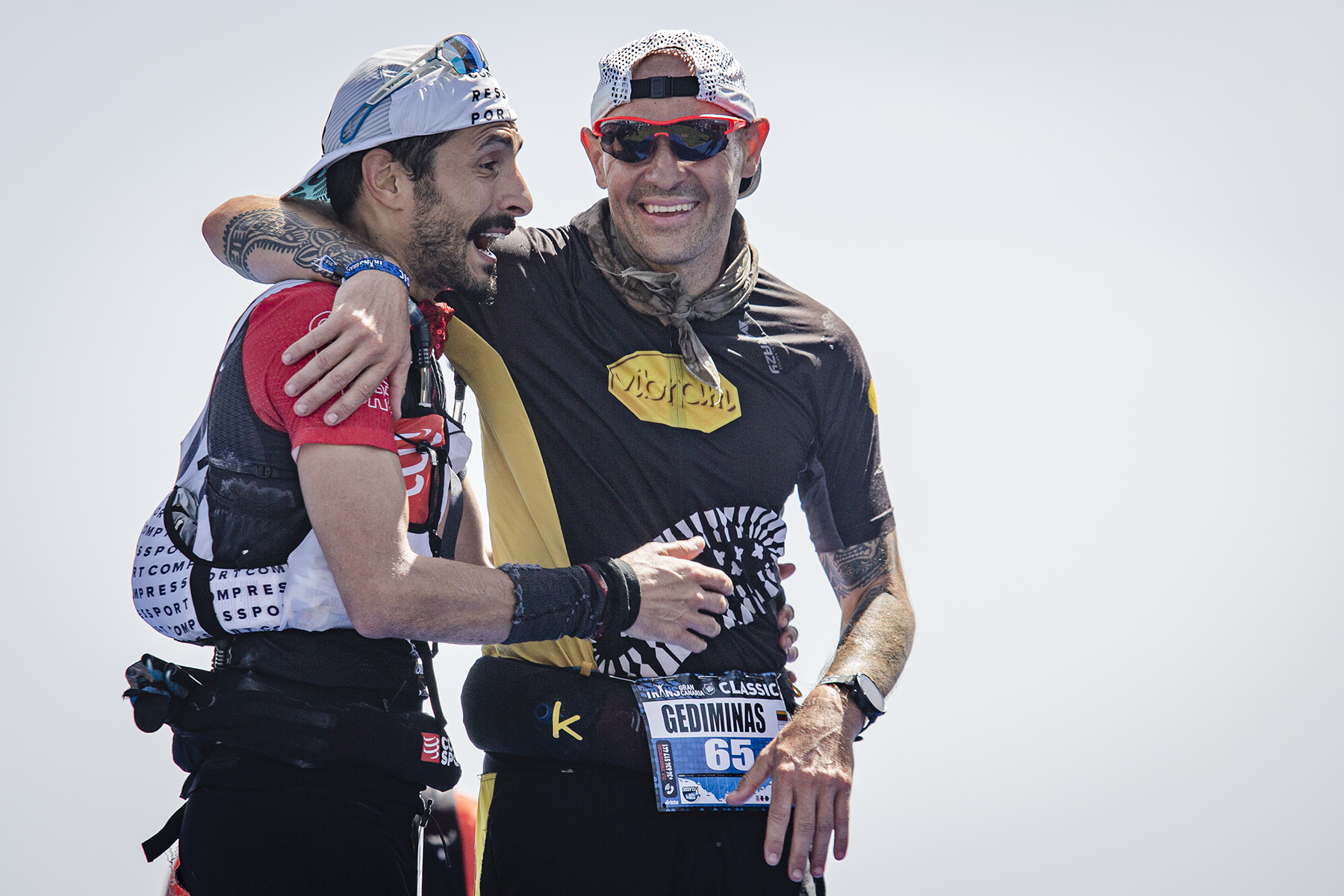 TGC - Diego Pazos & Gedeminas Grinius at finish line